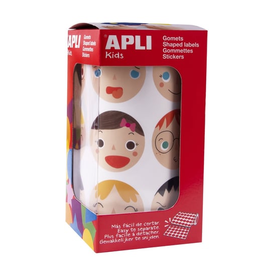 Zestaw naklejek w rolce Apli Kids - Emocje APLI Kids