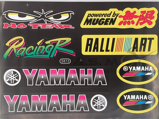Zestaw Naklejek Yamaha Racing R Replika
