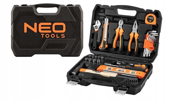 Zestaw Narzędzi 60 Elementów Neo Tools