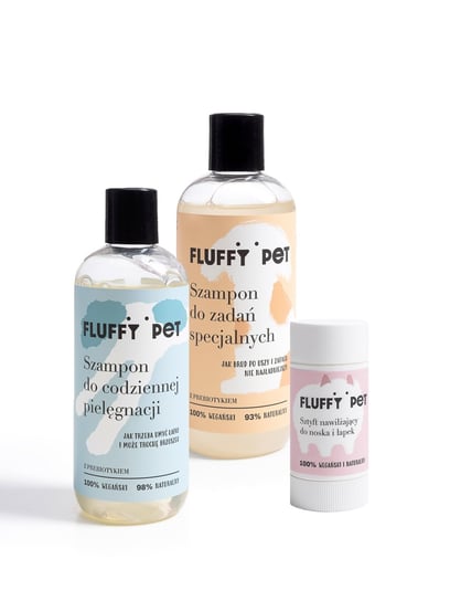 Zestaw Naturalnych Kosmetyków Dla Psa Fluffypet Inna marka