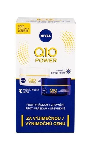 ZESTAW NIVEA Q10 Power krem do twarzy na dzień dla kobiet 50ml Q10 Plus Day Cream + 50ml Q10 Plus Night Cream Nivea