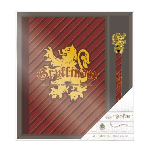 Zestaw notes i długopis Harry Potter Gryffindor - produkt licencyjny Kemis - House of Gadgets