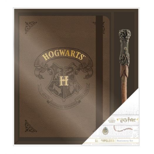 Zestaw notes i długopis Harry Potter Hogwarts - produkt licencyjny Kemis - House of Gadgets