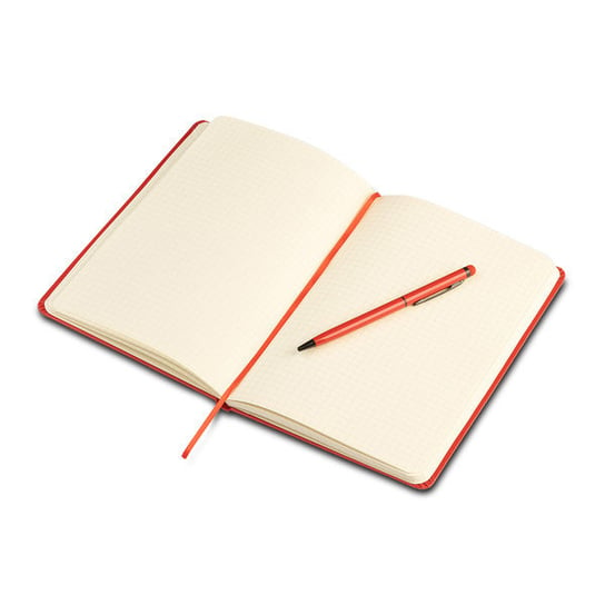 Zestaw notes z długopisem Abrantes, czerwony Inna marka