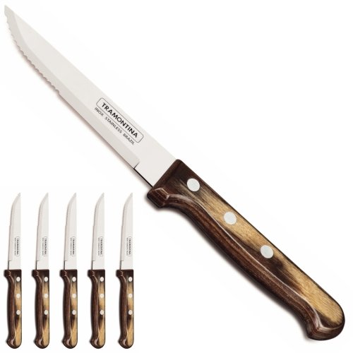 Zestaw noży do steków Churrasco GAUCHO w blistrze 6 szt. dł. 235 mm Inna marka