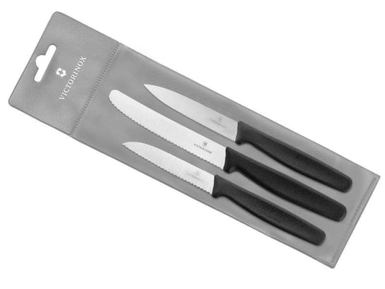 Zestaw noży kuchennych VICTORINOX, srebrny, 3 szt. Victorinox