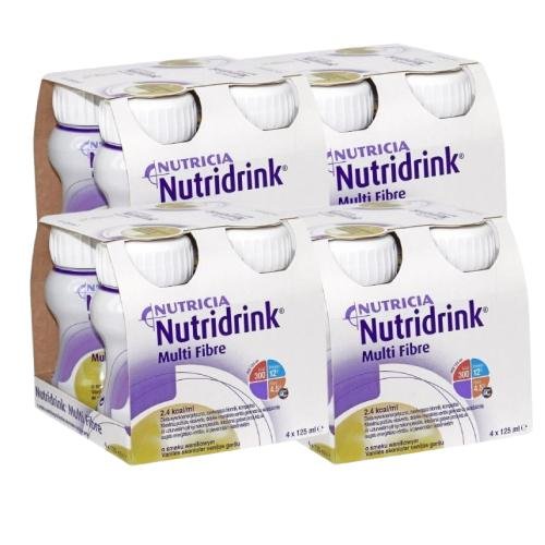Zestaw Nutridrink Multi Fibre, wanilia, 16x125ml Nutricia