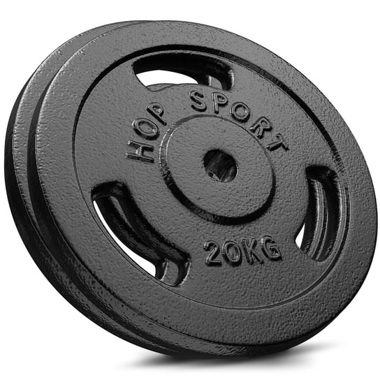 Zestaw obciążeń żeliwnych 2x20kg Hop-Sport
