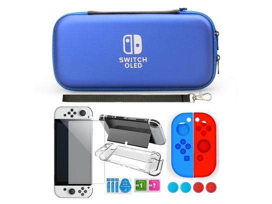 Zestaw obudów Nintendo Switch — niebieski HORI