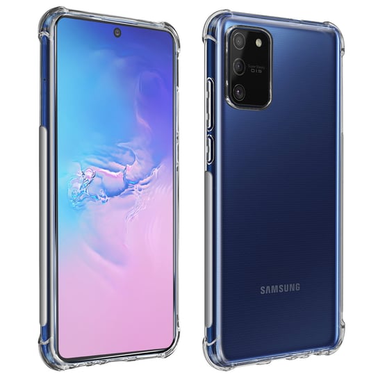 Zestaw ochronny do Samsunga Galaxy S10 Lite Elastyczne etui i folia ze szkła hartowanego Avizar