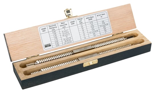 Zestaw odtwarzaczy gwintów dwustronnych BSF 3/16-3/4 BSW 3/8-1 BAHCO Inna marka