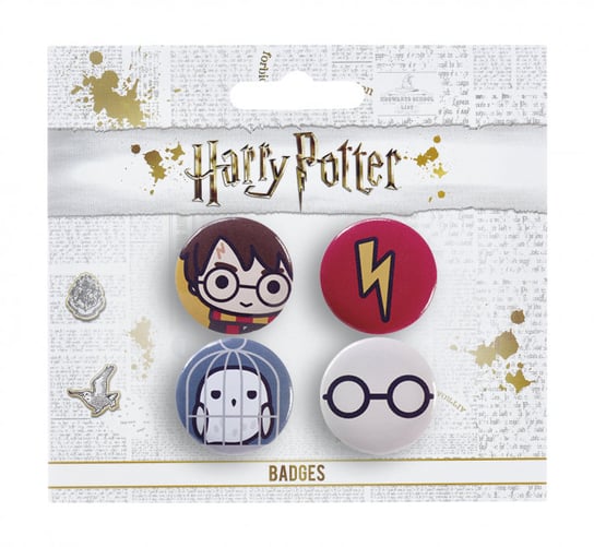Zestaw Odznak Harry Potter Chibi Inna marka