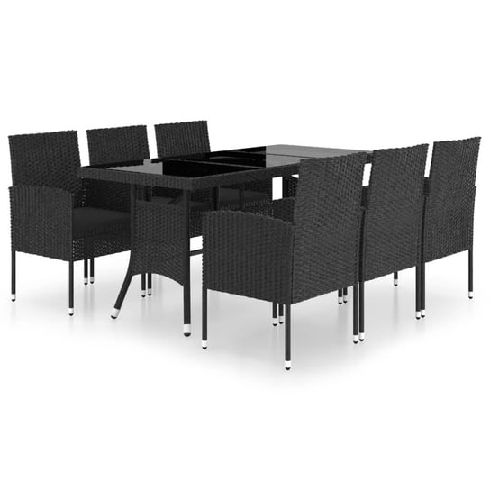 Zestaw ogrodowy polirattanowy 6 krzeseł + stolik, Inna marka