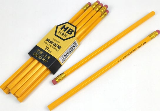 Zestaw Ołówków 10 Sztuk! - Ołówek Z Gumką Hb JAMKO
