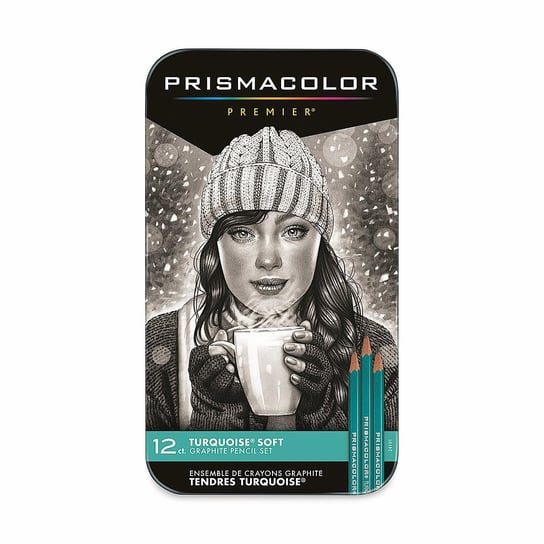 Zestaw Ołówków Prismacolor 9B-H (12Szt) Turquoise PRISMACOLOR