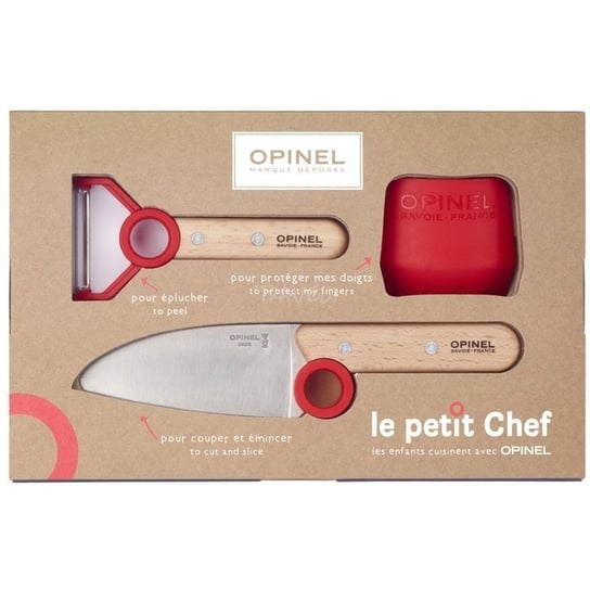 Zestaw Opinel Le Petit Chef nóż+obieraczka Opinel