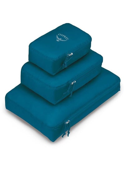 Zestaw organizerów Osprey Ultralight Packing Cube Set - waterfront blue Osprey