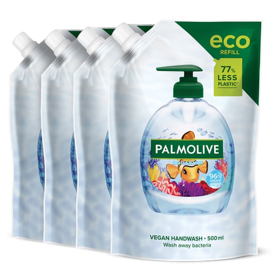 Zestaw Palmolive, Mydło w płynie dla dzieci, 4x500 ml, zapas Palmolive