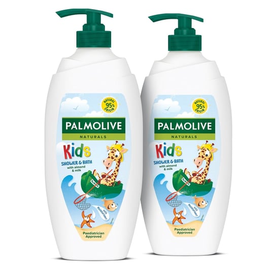 Zestaw PALMOLIVE żel i płyn do kąpieli dla dzieci 2x750 ml Palmolive