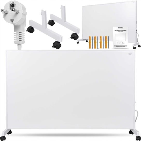 Zestaw Panel grzewczy IR CRONOS Carbon P1000 White Cronos Heaters