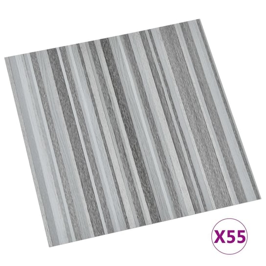 Zestaw paneli podłogowych PVC 55 szt. 30,5x30,5cm  / AAALOE Inna marka