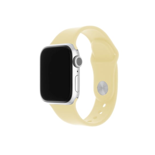 Zestaw pasków silikonowych FIXED do Apple Watch 38/40/41 mm, jasnożółty FIXED