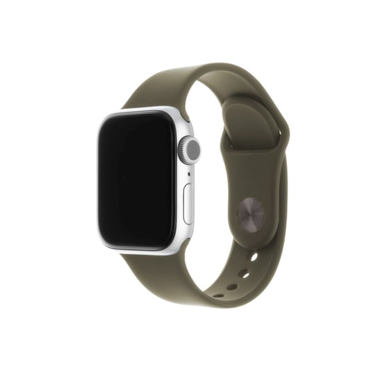 Zestaw pasków silikonowych FIXED do Apple Watch 38/40/41 mm, oliwkowy FIXED