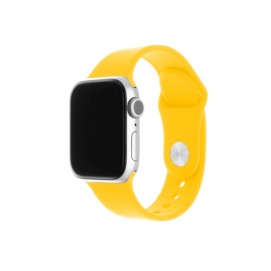 Zestaw pasków silikonowych FIXED do Apple Watch 38/40/41 mm, żółty FIXED