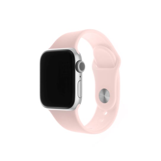 Zestaw pasków silikonowych FIXED do Apple Watch 42/44/45 mm, różowy FIXED