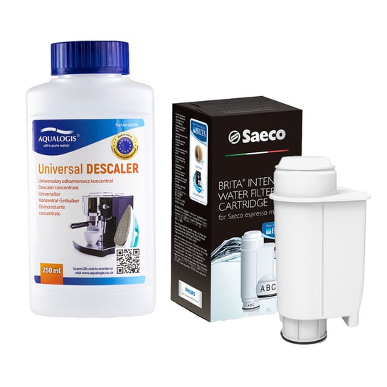 Zestaw PHILIPS SAECO INTENZA+ - Filtr CA6702 , UniDec 250 ml Aqualogis