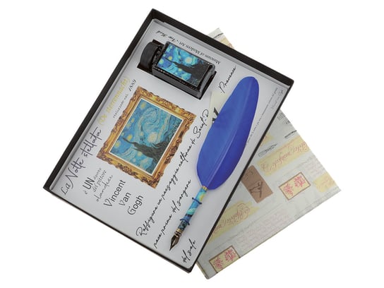 Zestaw piśmienniczy - Pióro ze stalówką i tuszem, V. van Gogh LA KALIGRAFICA Inna marka