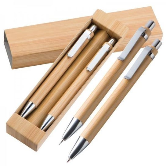 Zestaw piśmienny drewniany, PORT-AU-PRINCE Basic