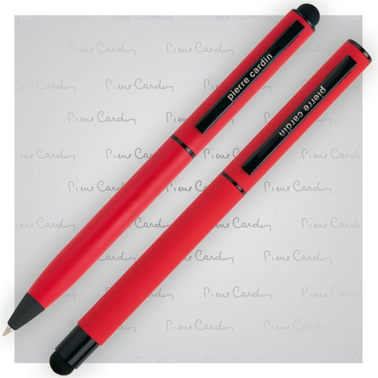 Zestaw piśmienny touch pen, soft touch PIERRE CARDIN Celebration Pierre Cardin