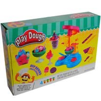 Zestaw plastyczny Masa Play-Dough 4 tuby i narzedzia Inna marka
