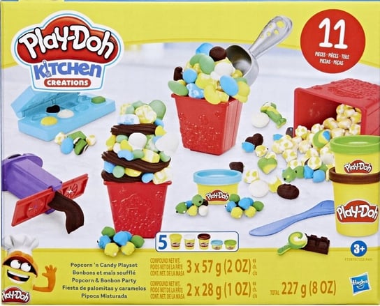 Zestaw Play Doh Kreacje kuchenne - Popcorn 'n Candy POPCORN MINI Hasbro