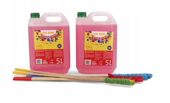 ZESTAW Płyn do baniek 2x5L +3x KIJEK - PL / MB SERVICE Inna marka