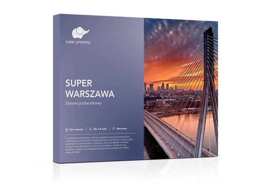 Zestaw podarunkowy Super Prezenty Super Warszawa 