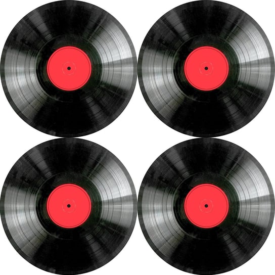 Zestaw Podkładek Na Stół Okrągłych 4D - Vinyl Bertoni