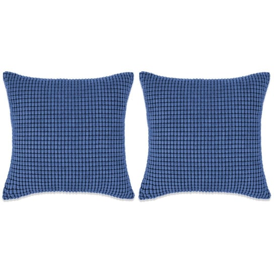 Zestaw poduszek 2-częściowy MWGROUP, niebieski, 45x45 cm vidaXL