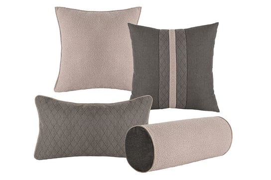Zestaw poduszek dekoracyjnych Pikko Taupe Doram design