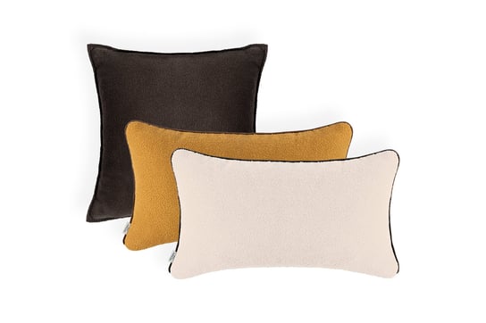 Zestaw poduszek dekoracyjnych Trio Boucle Doram design
