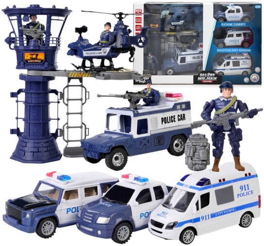 Zestaw Policyjny Policja Służby Miejskie Figurki Inna producent