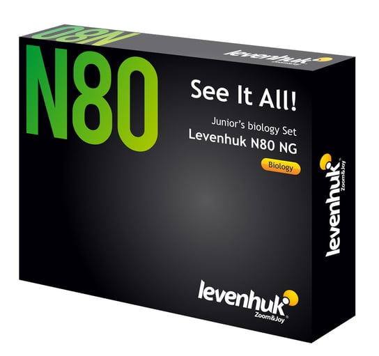 Zestaw preparatów Levenhuk N80 NG „Zobacz wszystko” CZ Levenhuk