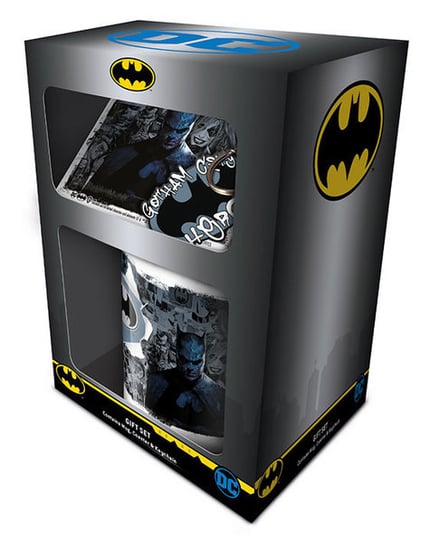 Zestaw prezentowy Batman: kubek, podkładka,brelok Pyramid International