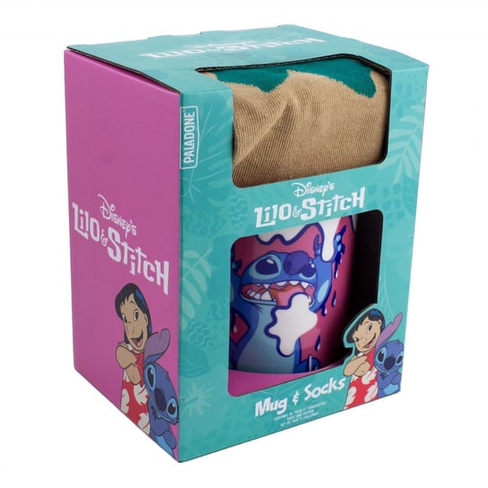 Zestaw prezentowy Disney - Lilo i Stitch: kubek plus skarpetki MaxiProfi