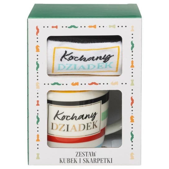 Zestaw Prezentowy, Dzień Babci i Dziadka, Kubek I Skarpetki, Dziadek Empik