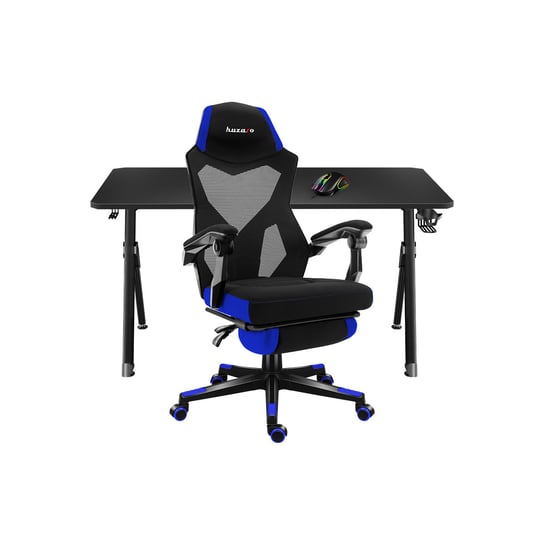 Zestaw prezentowy fotel Combat 3.0 Blue + biurko Hero 2.8 + myszka Shot 1.5 Inna marka