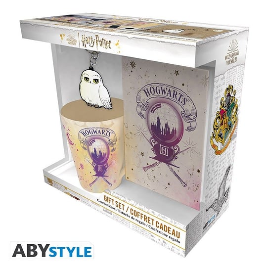 Zestaw prezentowy Harry Potter: kubek (250 ml), brelok, notatnik "Hogwarts" - ABS Inny producent