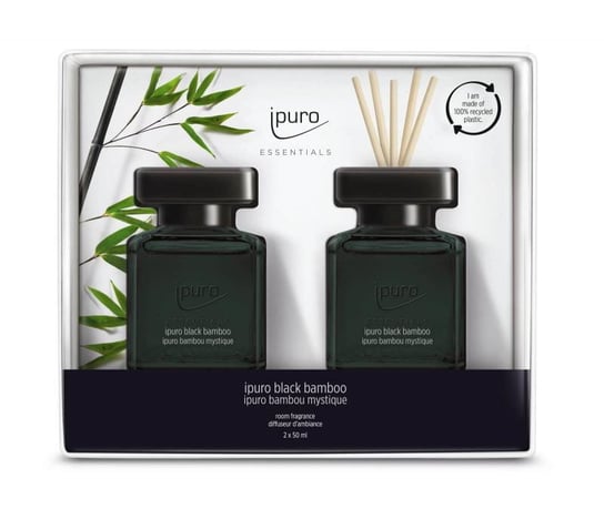Zestaw Prezentowy Ipuro Essentials, Black Bamboo, 2 X 50 Ml ipuro