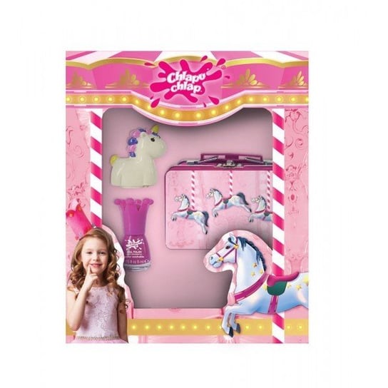 zestaw prezentowy kosmetyków dla dziewczynki z walizeczką Inna marka